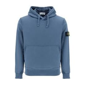 Sweat à capuche bleu Stone