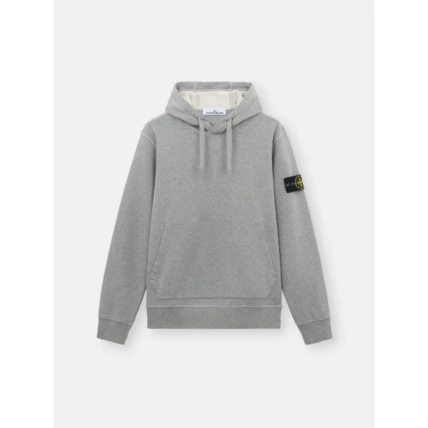 Sweat à capuche gris Stone