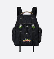 Sac à dos à rabat Dior Hit The Road DIOR AND LEWIS HAMILTON