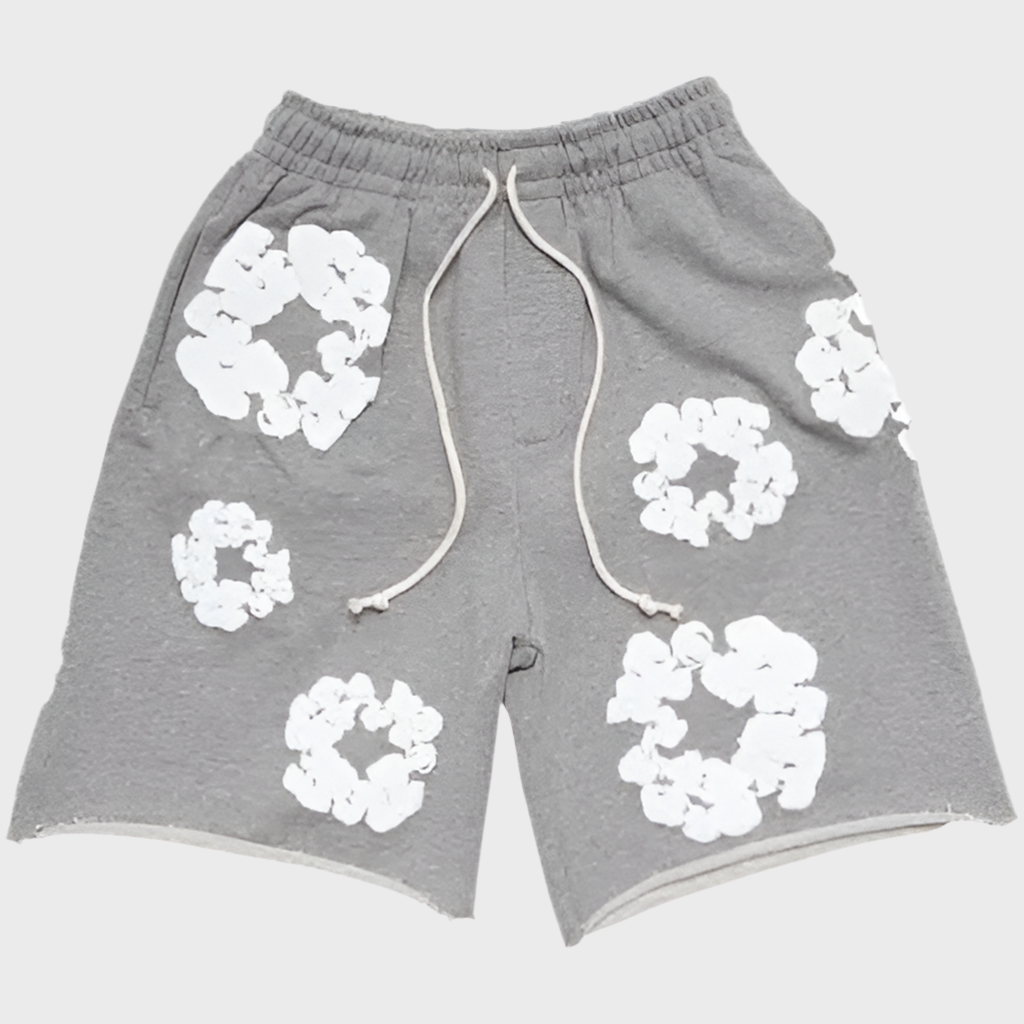 Short Denim Gris