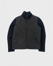 Prada veste bi-matière cardigan