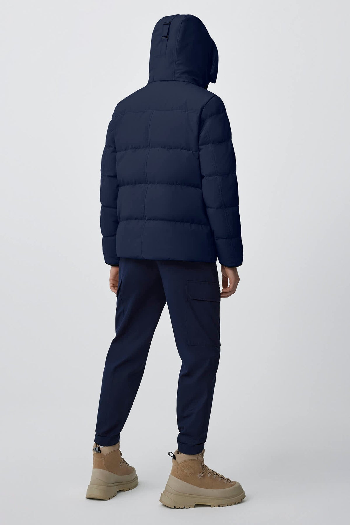 Parka Canada Goose Wyndham Bleu Marine Classic Label
