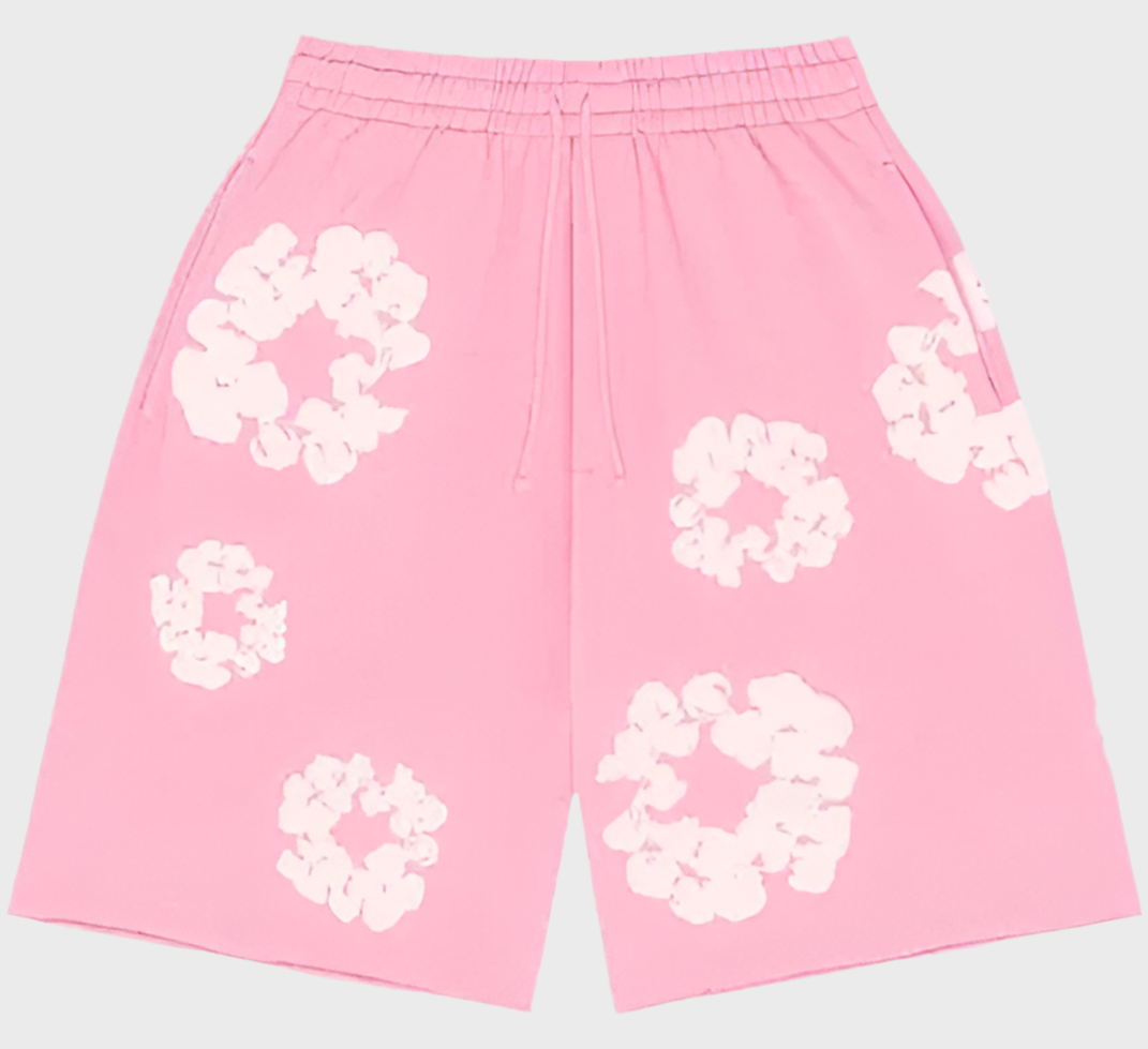 Short Denim Rose