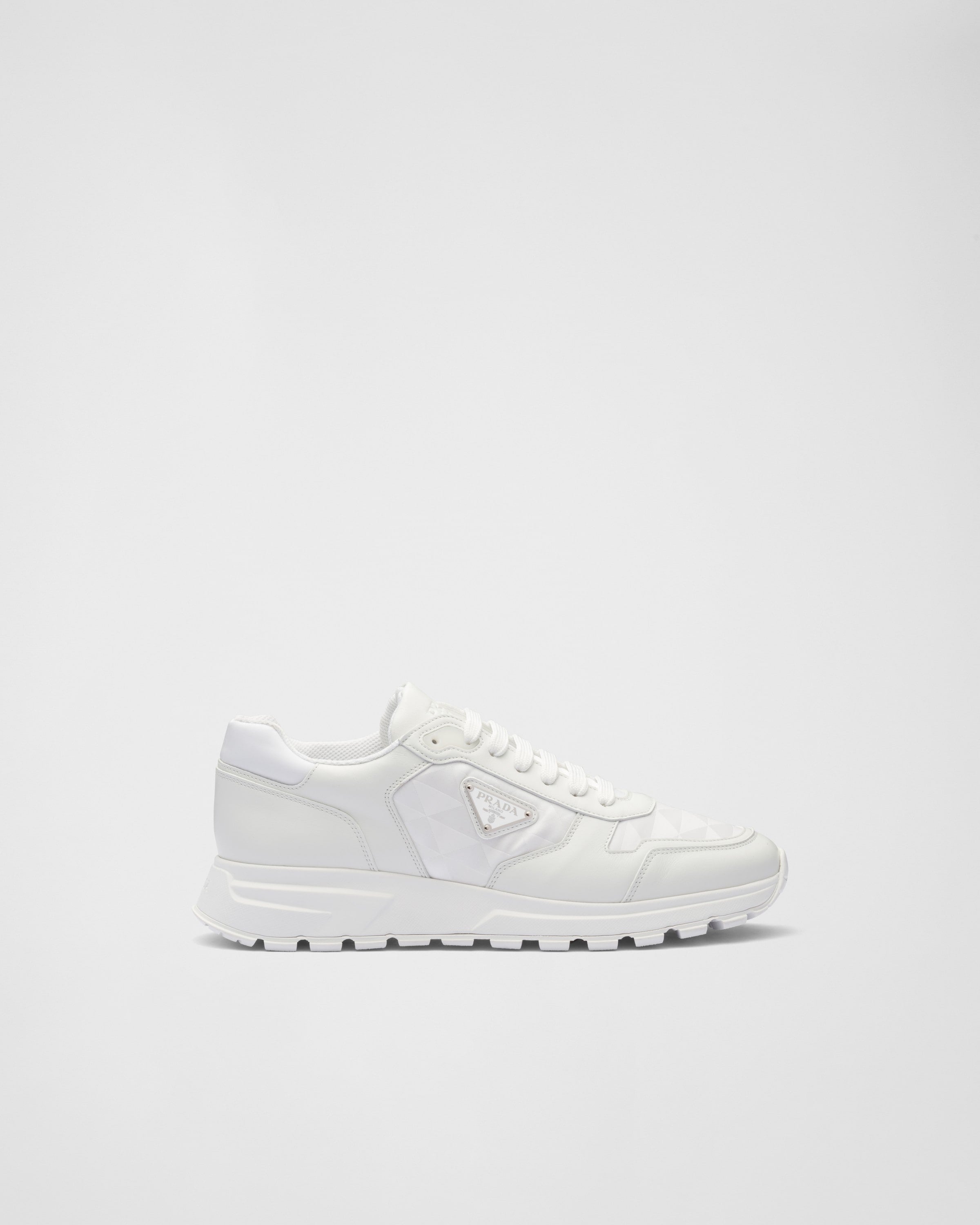 Basket Prada Blanc