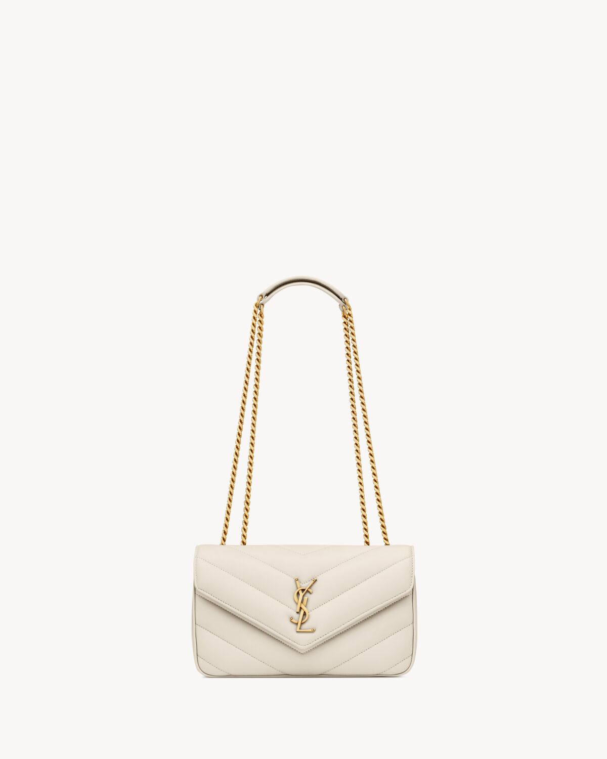 LOULOU SMALL EN CUIR MATELASSÉ
