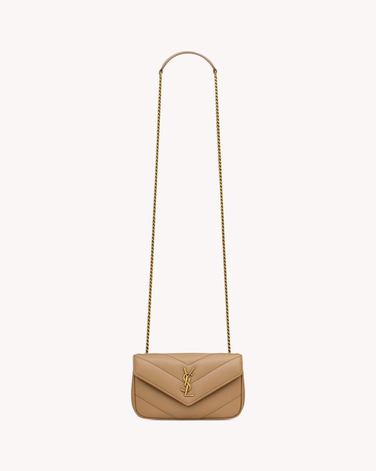 LOULOU MINI EN CUIR D'AGNEAU