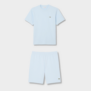 Ensemble short/t-shirt Lacoste Bleu pâle