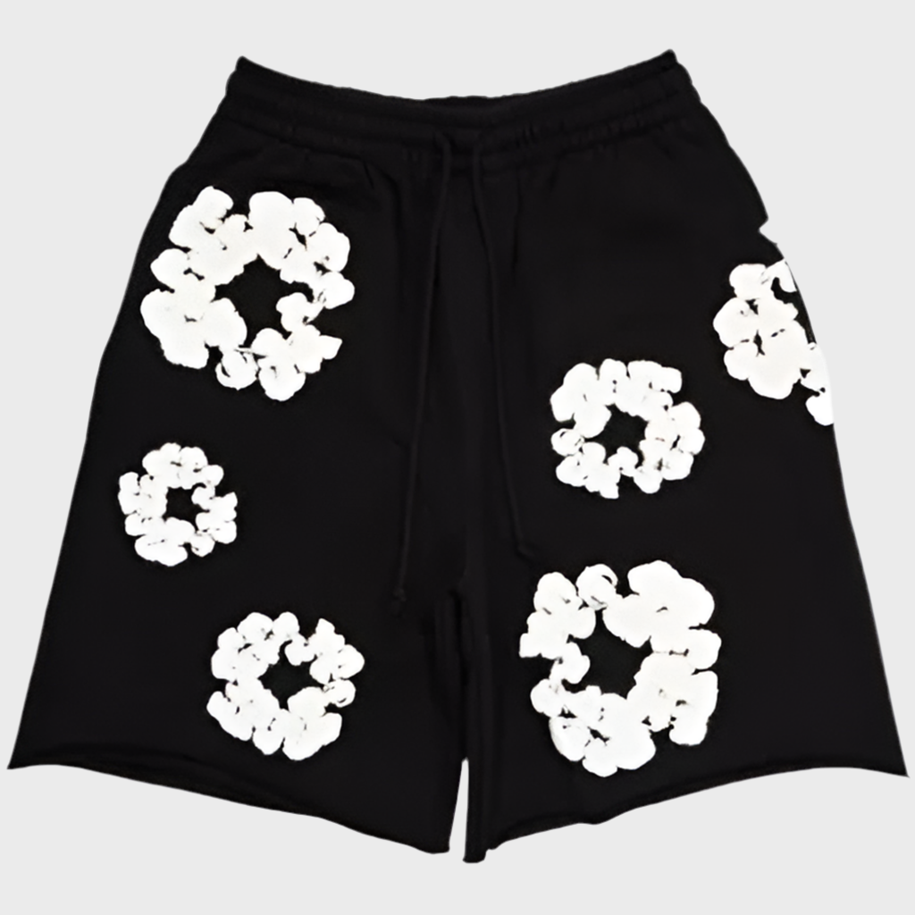 Short Denim Noir