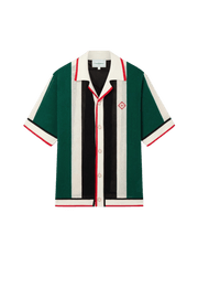 CHEMISE RAYÉE VERT BLANC