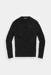 Pull Ralph Lauren En Laine Noir