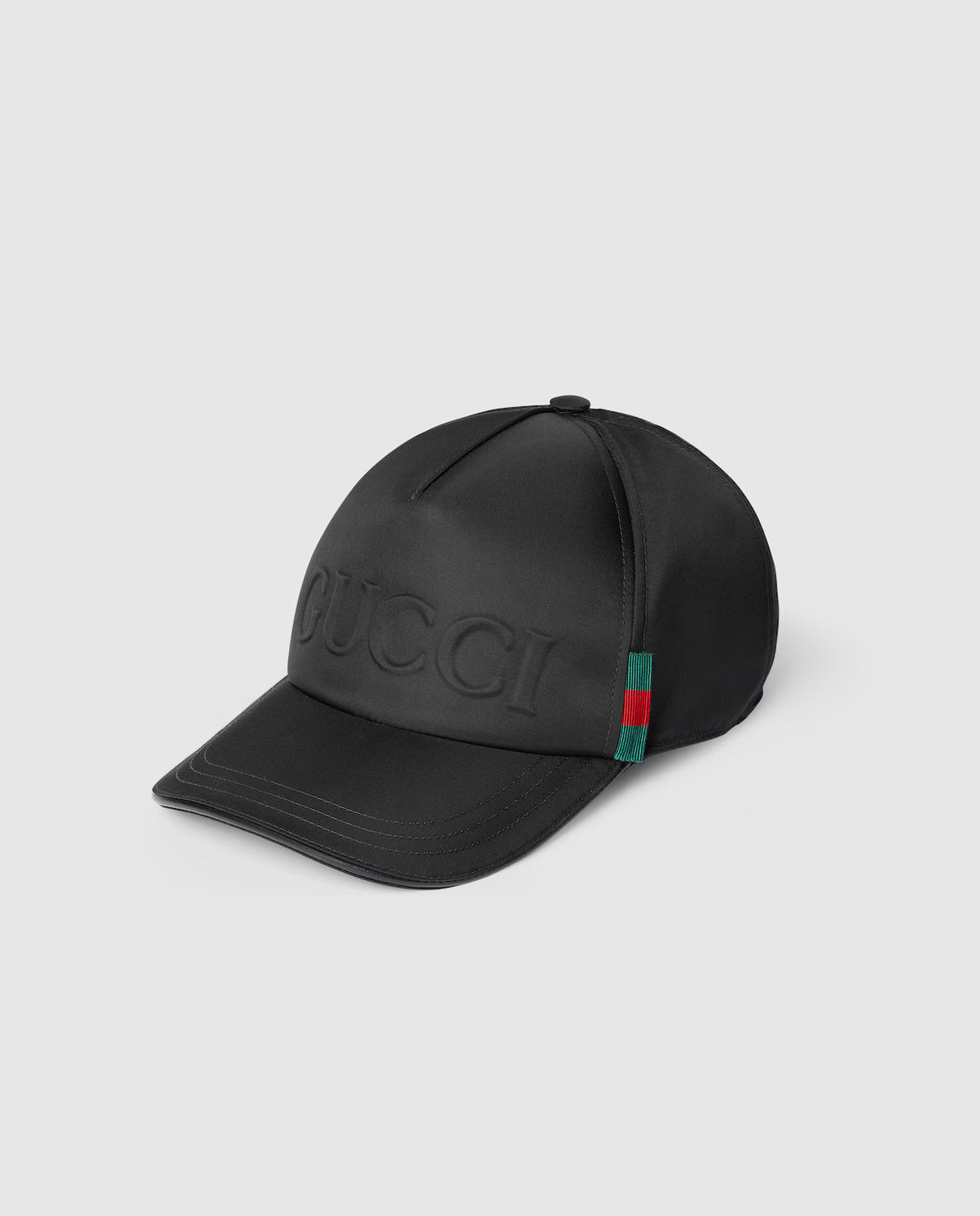 Casquette de baseball en nylon avec logo Gucci