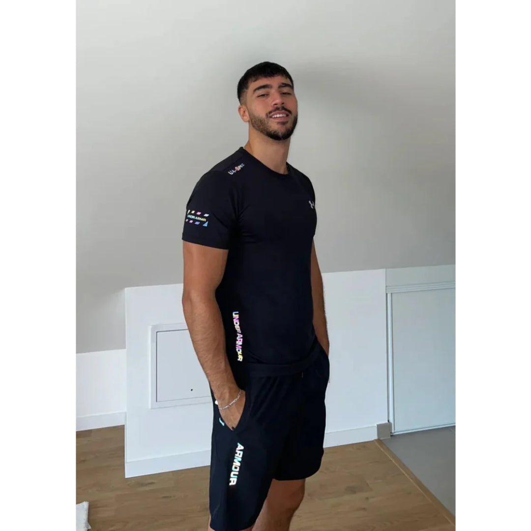 Ensemble Noir réflechissant Under Armour