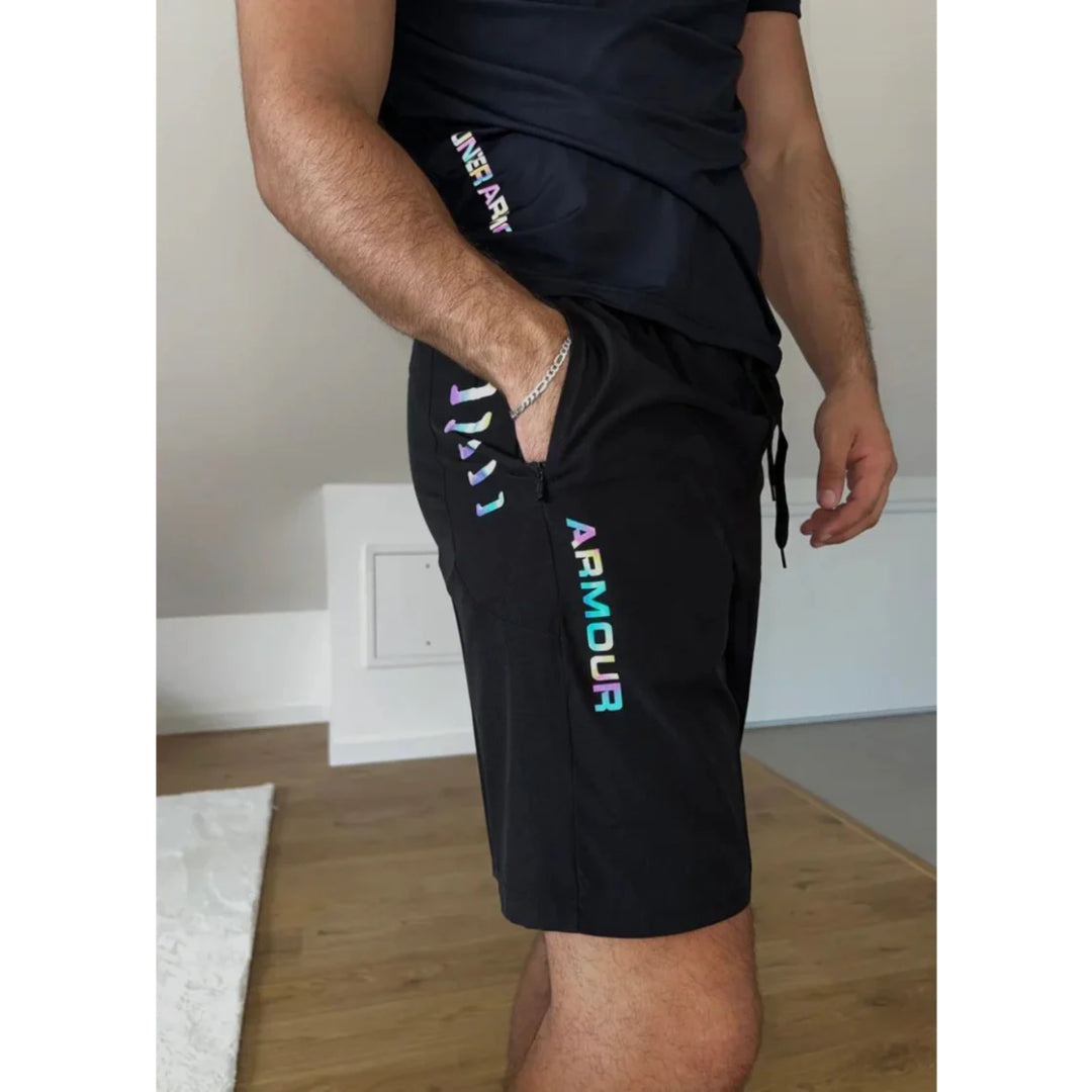Ensemble Noir réflechissant Under Armour