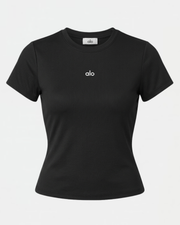T-Shirt Fit Noir alo
