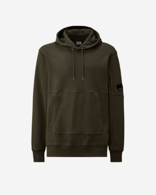 Sweat à capuche kaki CP