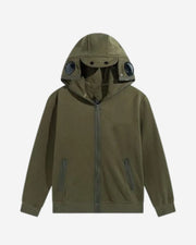 Gilet kaki lunettes CP