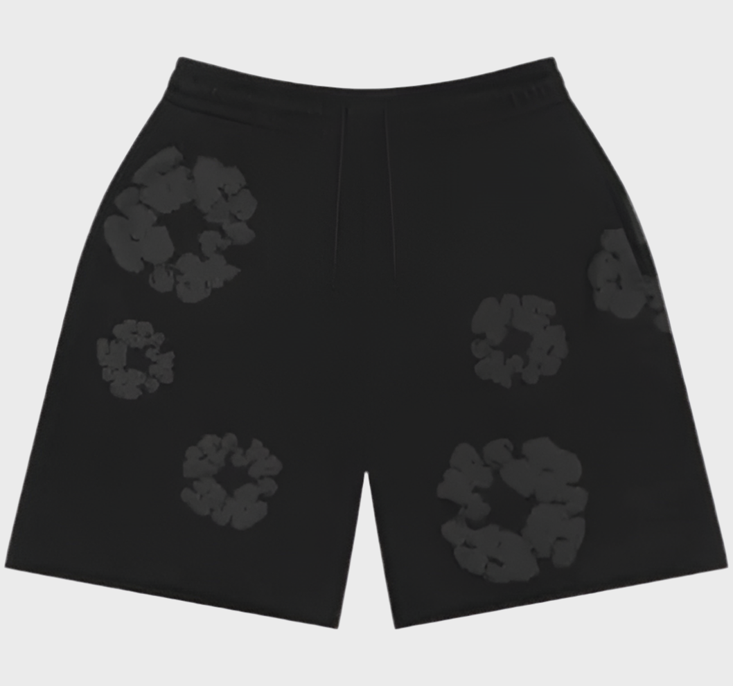 Short Denim Noir Full