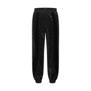 Pantalon de jogging technique floqué Damier