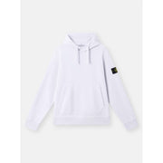 Sweat à capuche blanc Stone