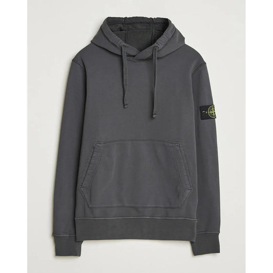 Sweat à capuche gris foncé Stone