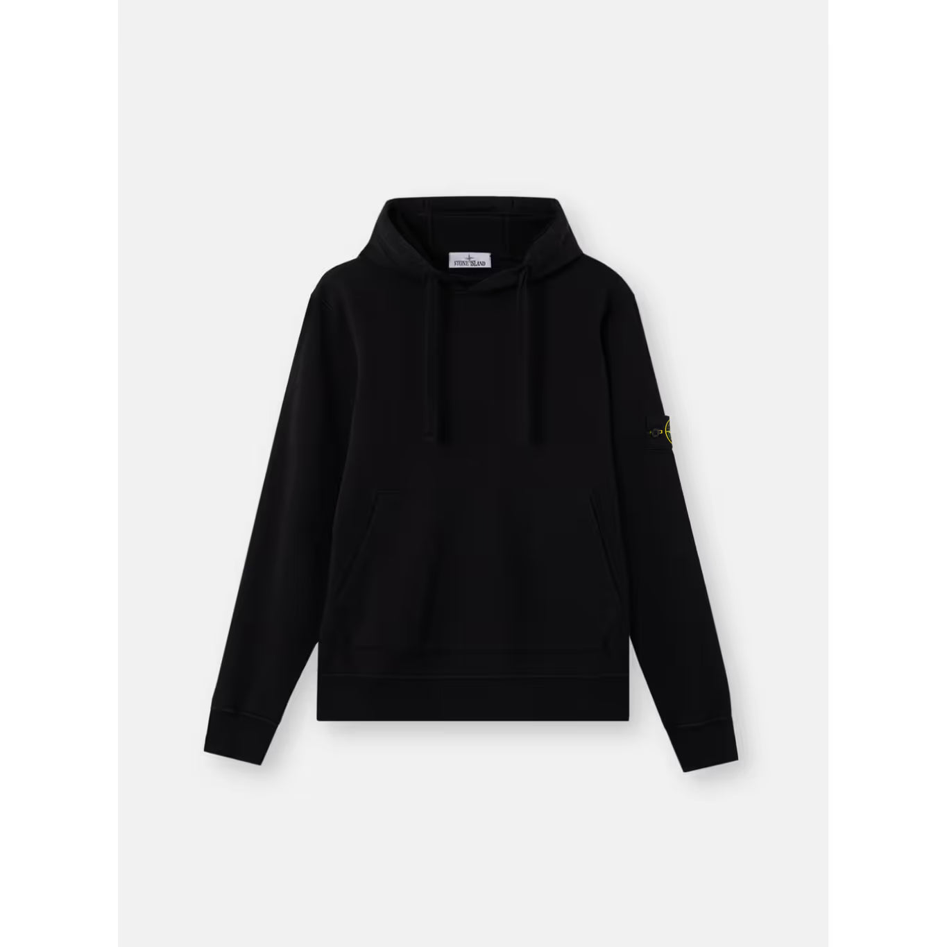 Sweat à capuche noir Stone