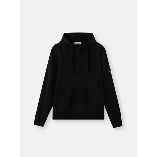 Sweat à capuche noir Stone