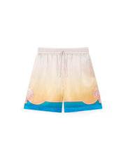L'Arc Coloré Silk Shorts