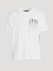 T-Shirt Amiri Blanc Et Multicolore