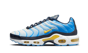 Nike® Air Max Plus University Blue Topaz Gold